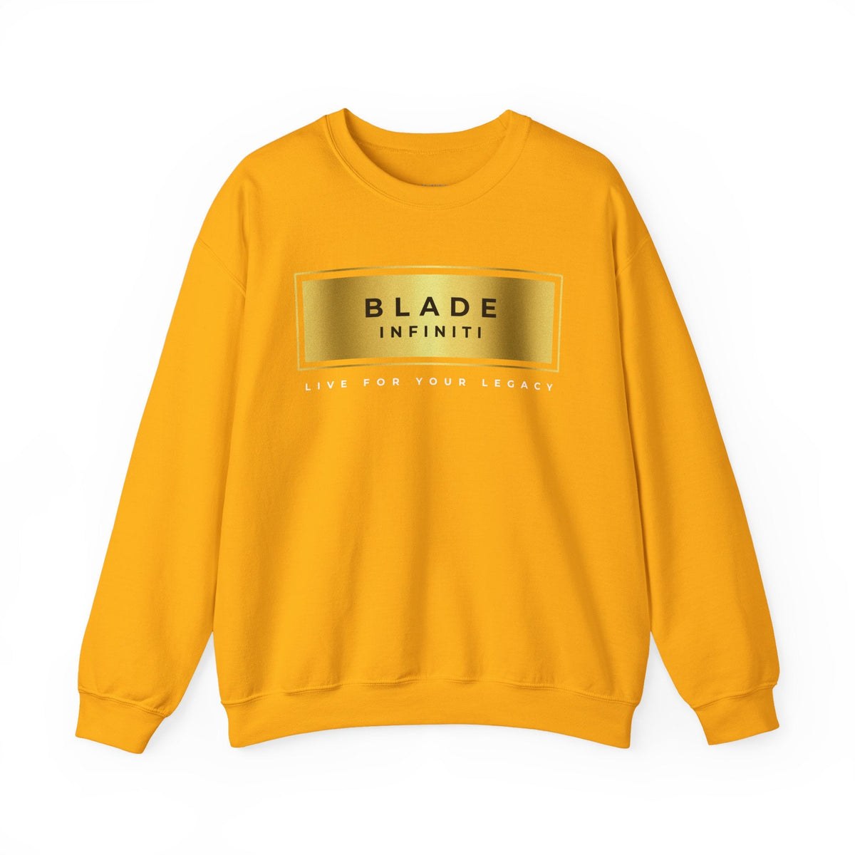 Legacy Essential Gold Unisex Crewneck Sweater
