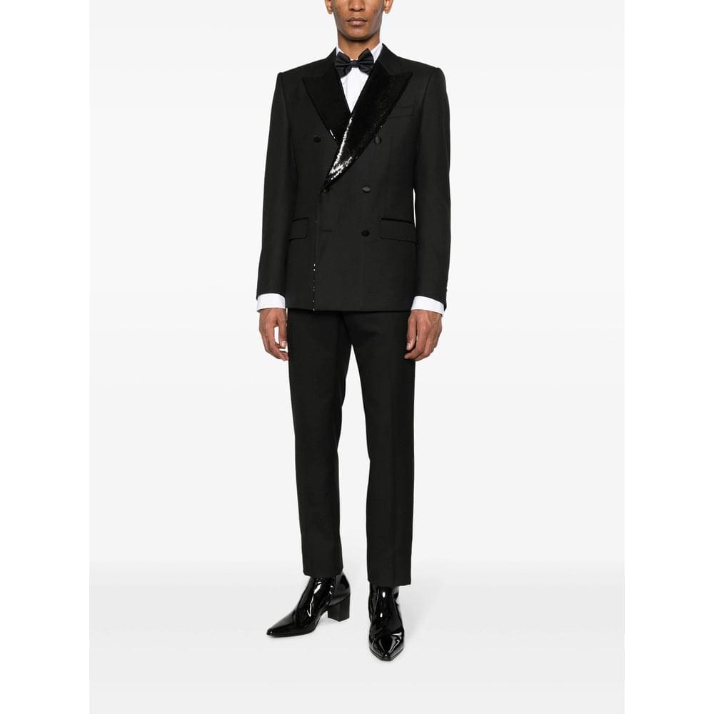 Dolce & Gabbana Black Jackets - Blazers Men