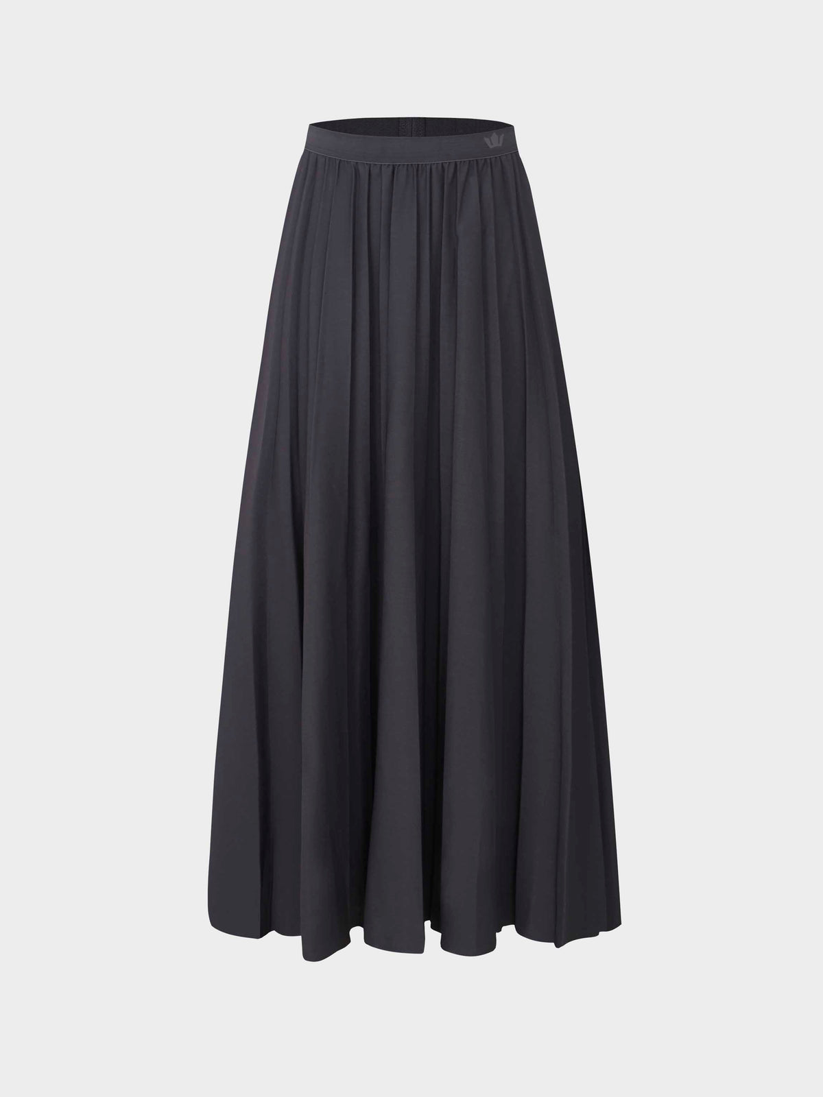 Pleated Skirt 35"-Dark Grey
