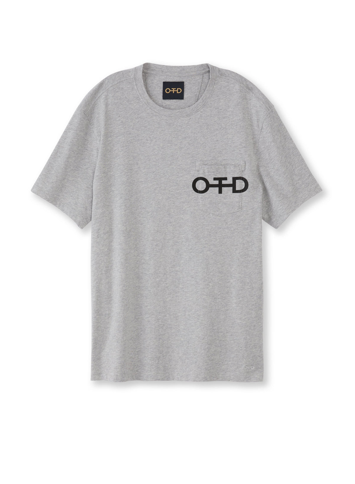 Graphic OTD Pocket Tee (Grey Heather)