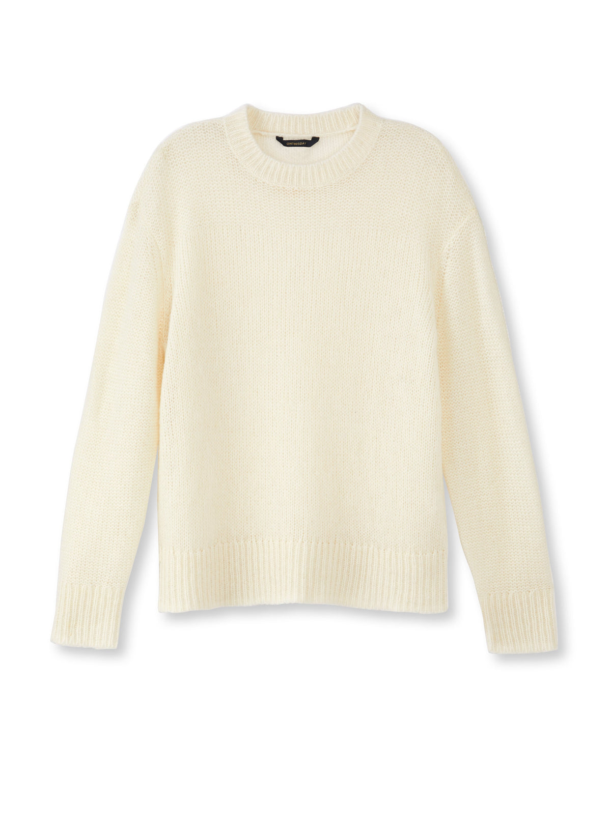 Alpaca Blend Sweater (Ivory)